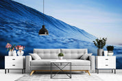 3D Blue Sea Waves Wall Mural Wallpa 30- Jess Art Decoration