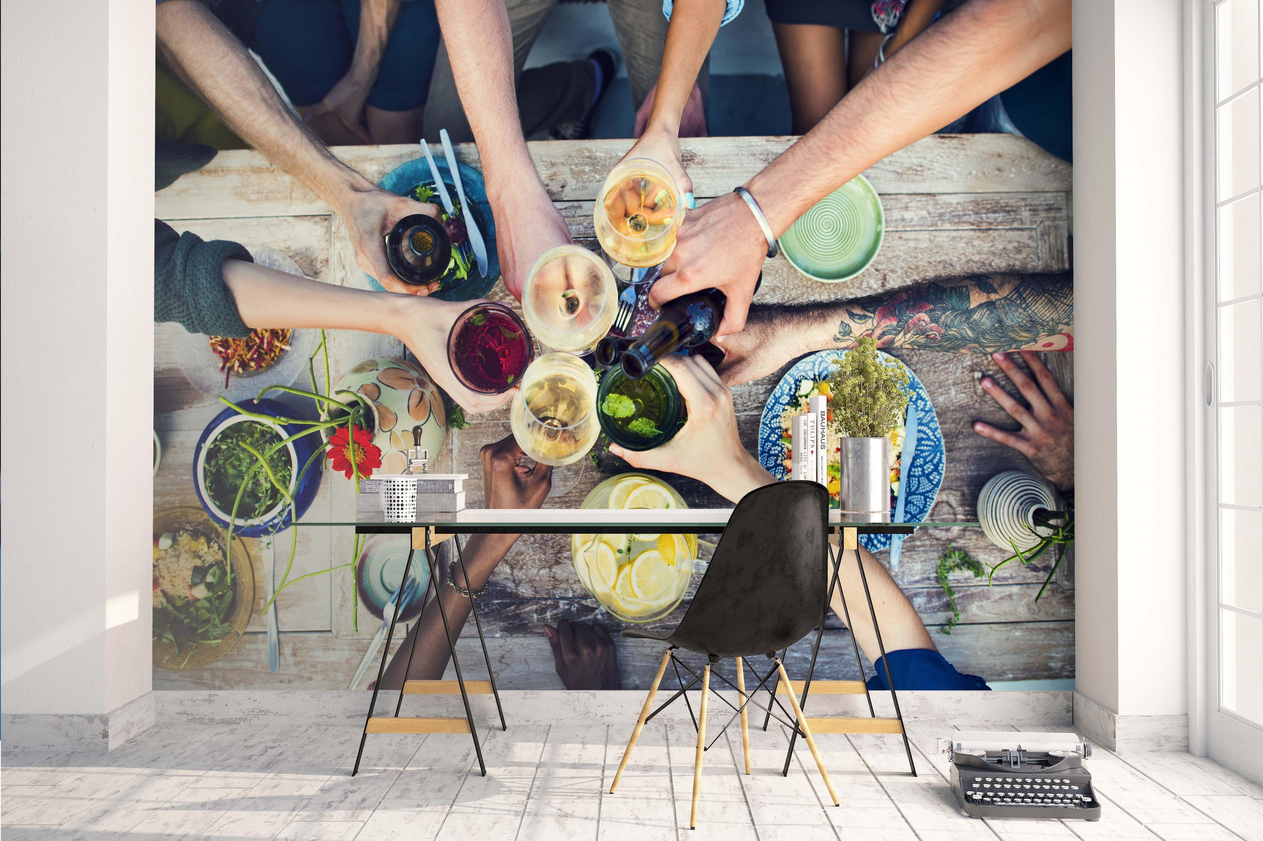 3D Party Pattern Wall Mural Wallpaper 1- Jess Art Decoration