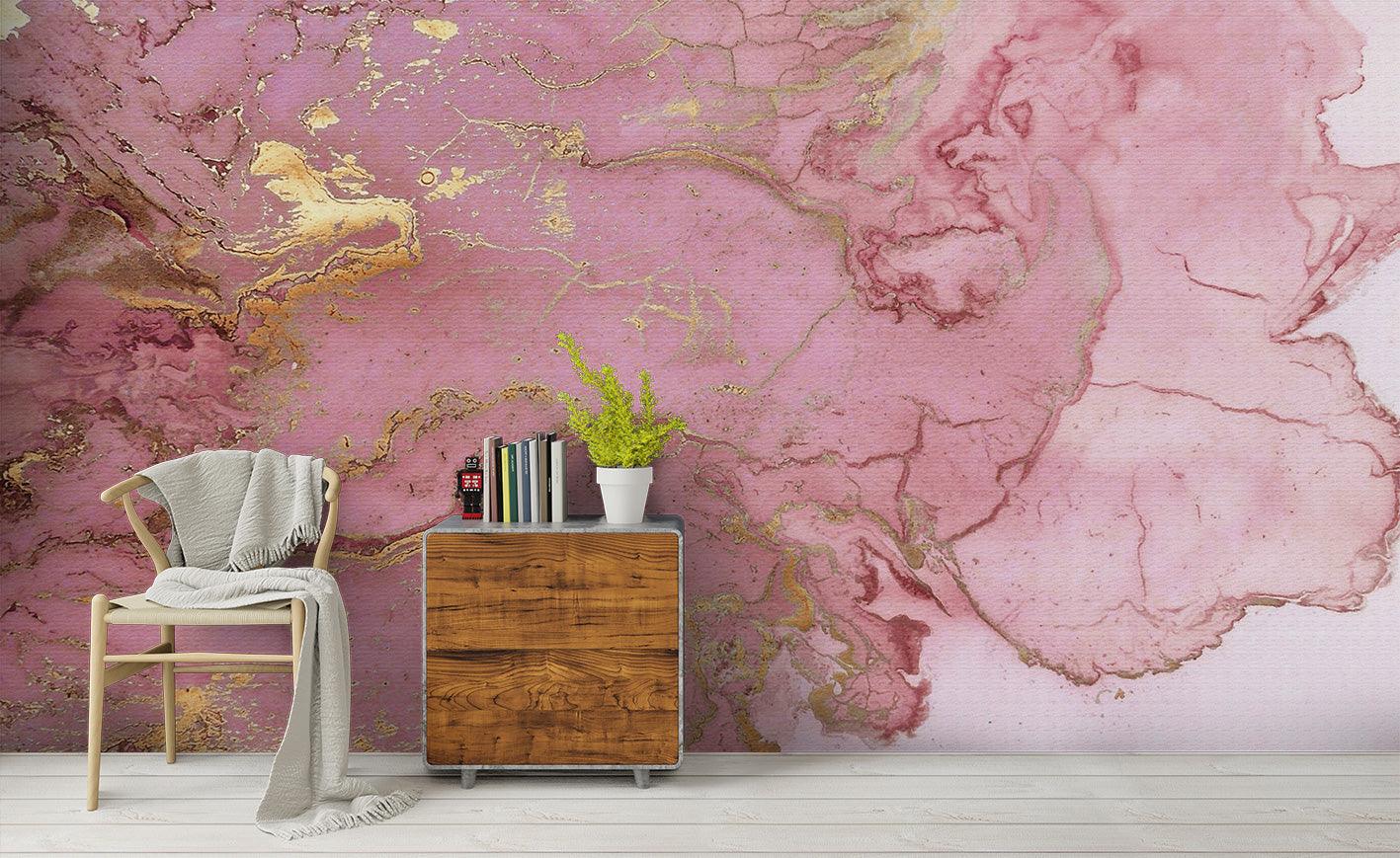 3D Pink Ocean Texture Wall Mural Wallpaper 41- Jess Art Decoration