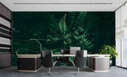 3D Green Tropical Rainforest Leaves Wall Mural Wallpaper SF98- Jess Art Decoration