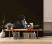3D Dark Space Astronaut Wall Mural Wallpaper LXL- Jess Art Decoration