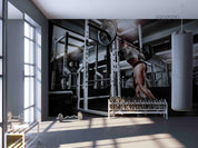 3D Gym Background Wall Mural Wallpaper LQH 338- Jess Art Decoration