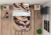 3D Abstract Graffiti Pattern Quilt Cover Set Bedding Set Duvet Cover Pillowcases 35- Jess Art Decoration