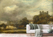 3D River Architecture Landscape Oil Painting Wall Mural Wallpaper GD 4433- Jess Art Decoration