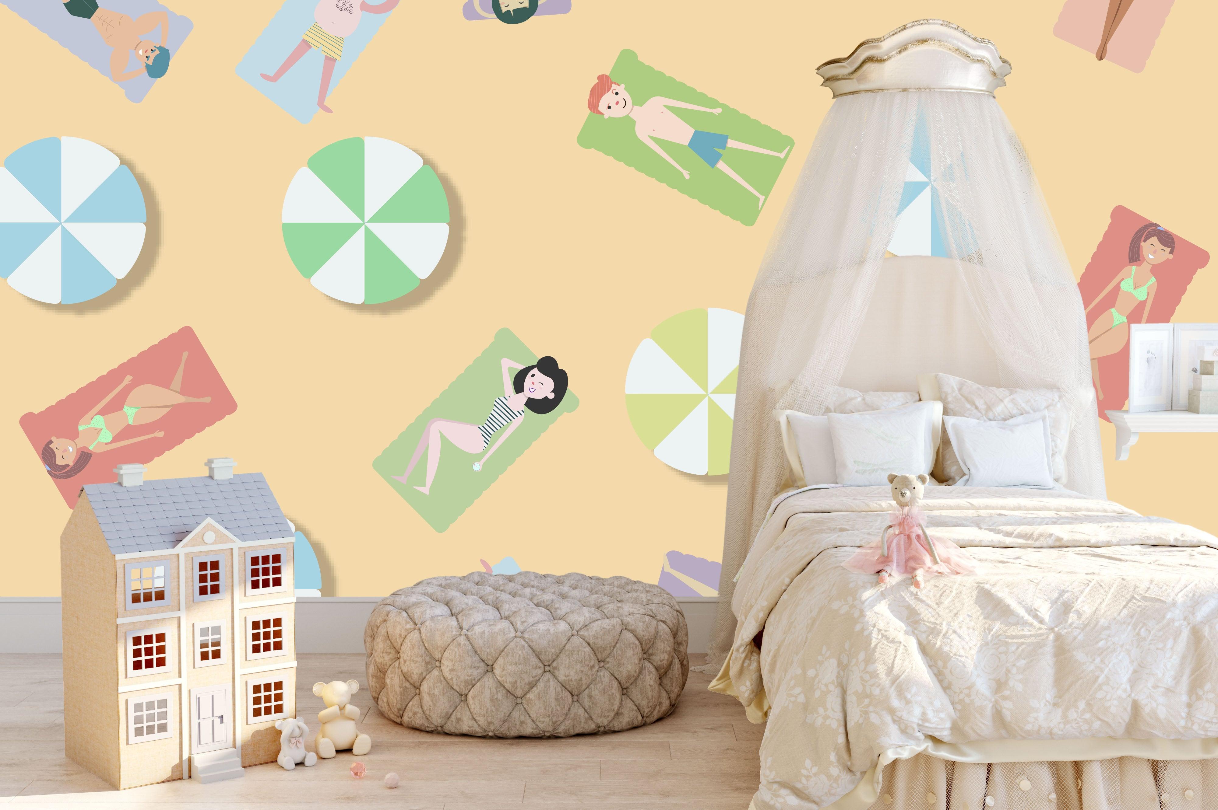 3D Summer Beach Wall Mural Wallpaper 37- Jess Art Decoration