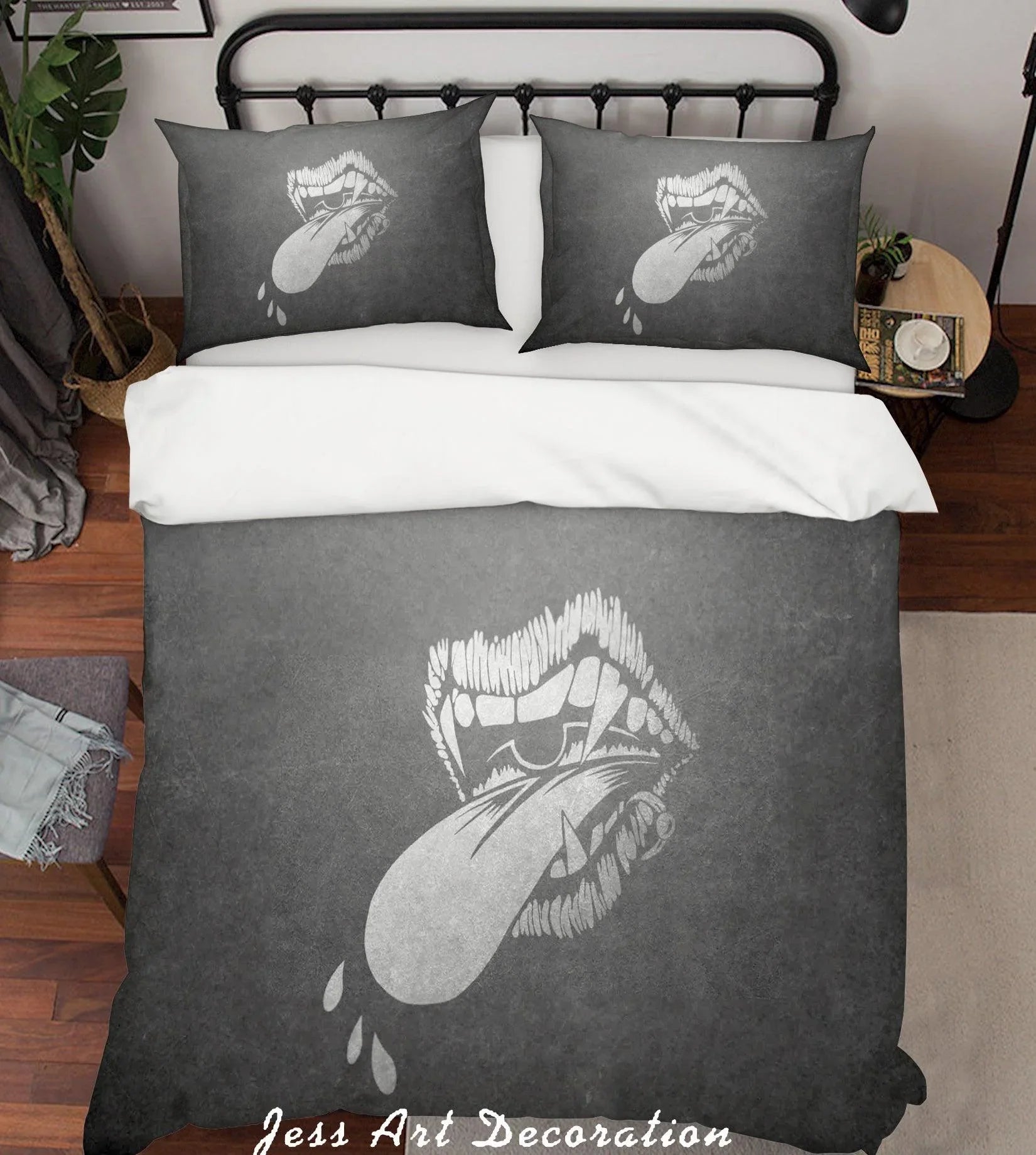 3D Rock Star Band Quilt Cover Set Bedding Set Pillowcases 22- Jess Art Decoration