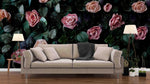 3D pink rose wall mural wallpaper 20- Jess Art Decoration