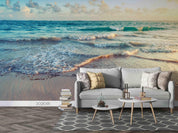 3D Sky Sea Beach Landscape Wall Mural Wallpaper LQH 770- Jess Art Decoration
