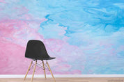 3D Abstract Blue Pink Marble Wall Mural Wallpaper LQH 93- Jess Art Decoration