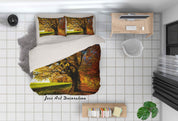 3D Meadow Tree Sunshine Quilt Cover Set Bedding Set Duvet Cover Pillowcases 150 LQH- Jess Art Decoration