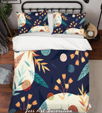 3D Yellow Flowers Quilt Cover Set Bedding Set Pillowcases 227- Jess Art Decoration