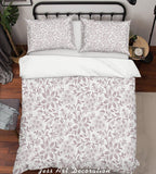 3D Color Leaves Pattern Quilt Cover Set Bedding Set Pillowcases  36- Jess Art Decoration