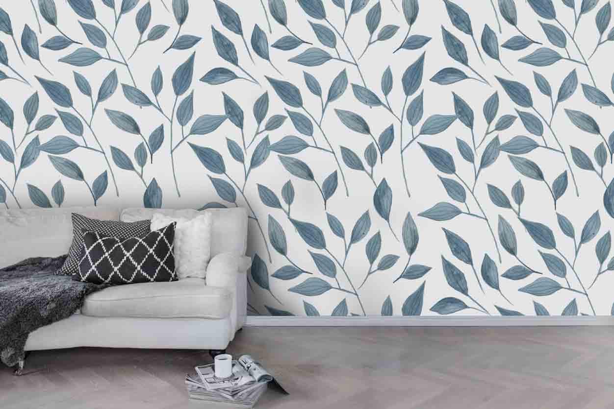 3D Leaves Branch Wall Mural Wallpaper 47- Jess Art Decoration