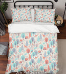 3D Cartoon Forest Quilt Cover Set Bedding Set Pillowcases 98- Jess Art Decoration