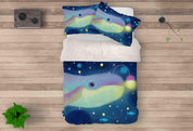 3D Whale Quilt Cover Set Bedding Set Pillowcases 117- Jess Art Decoration