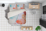 3D Abstract Color Bubble Texture Quilt Cover Set Bedding Set Duvet Cover Pillowcases 280- Jess Art Decoration