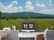3D Summer Mountain Green Grass Trees Landscape Wall Mural Wallpaper GD 2925- Jess Art Decoration