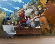 3D Classic Anime Poster classic anime character poster mural wall mural wallpaper for kids room - view 2