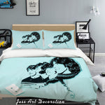 3D Rock Star Quilt Cover Set Bedding Set Pillowcases 99- Jess Art Decoration