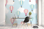 3D White Cloud Balloon Wall Mural Wallpaper 79- Jess Art Decoration