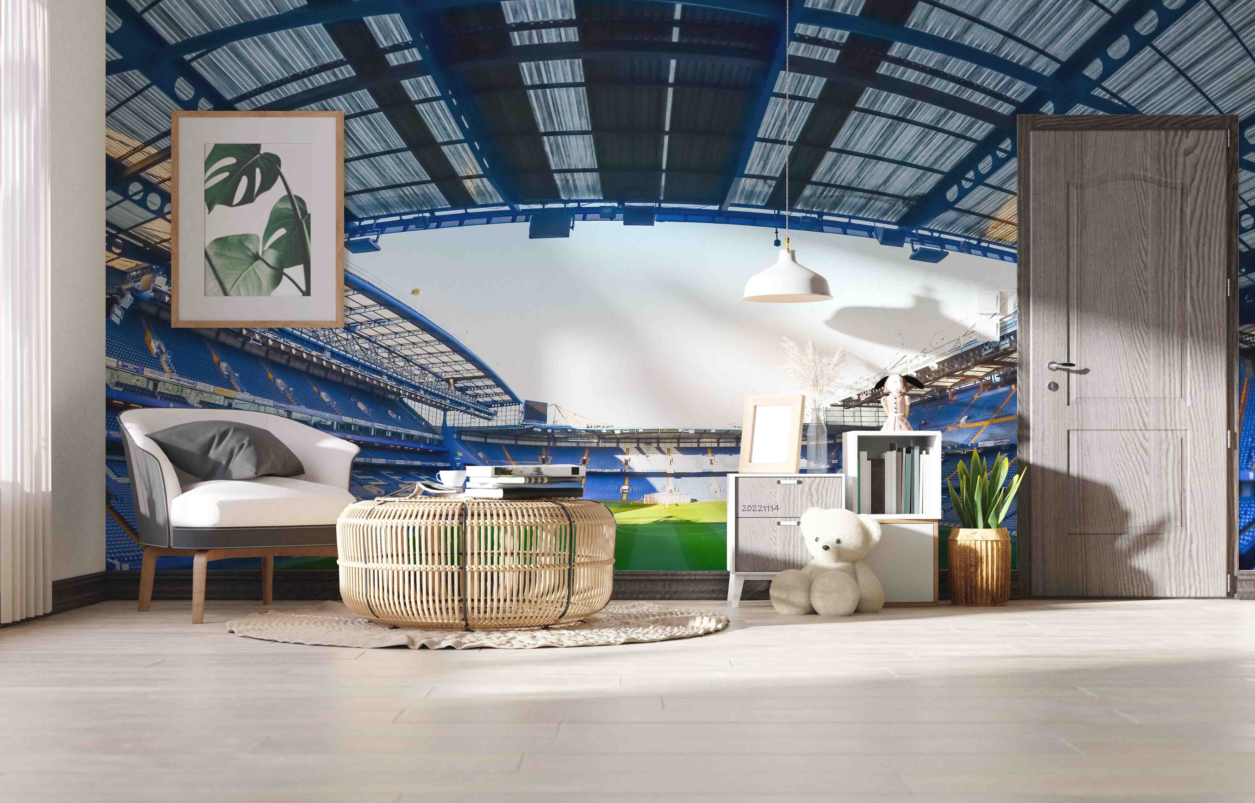 3D Stamford Bridge Stadium Wall Mural Wallpaper GD 213- Jess Art Decoration