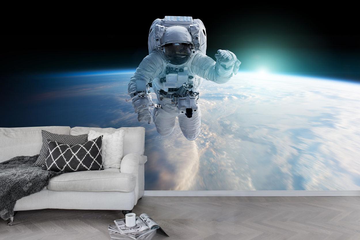 3D Astronaut Universe Wall Mural Wallpaper 44- Jess Art Decoration