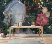 3D Sculpture Floral Wall Mural Wallpaper LQH 173- Jess Art Decoration