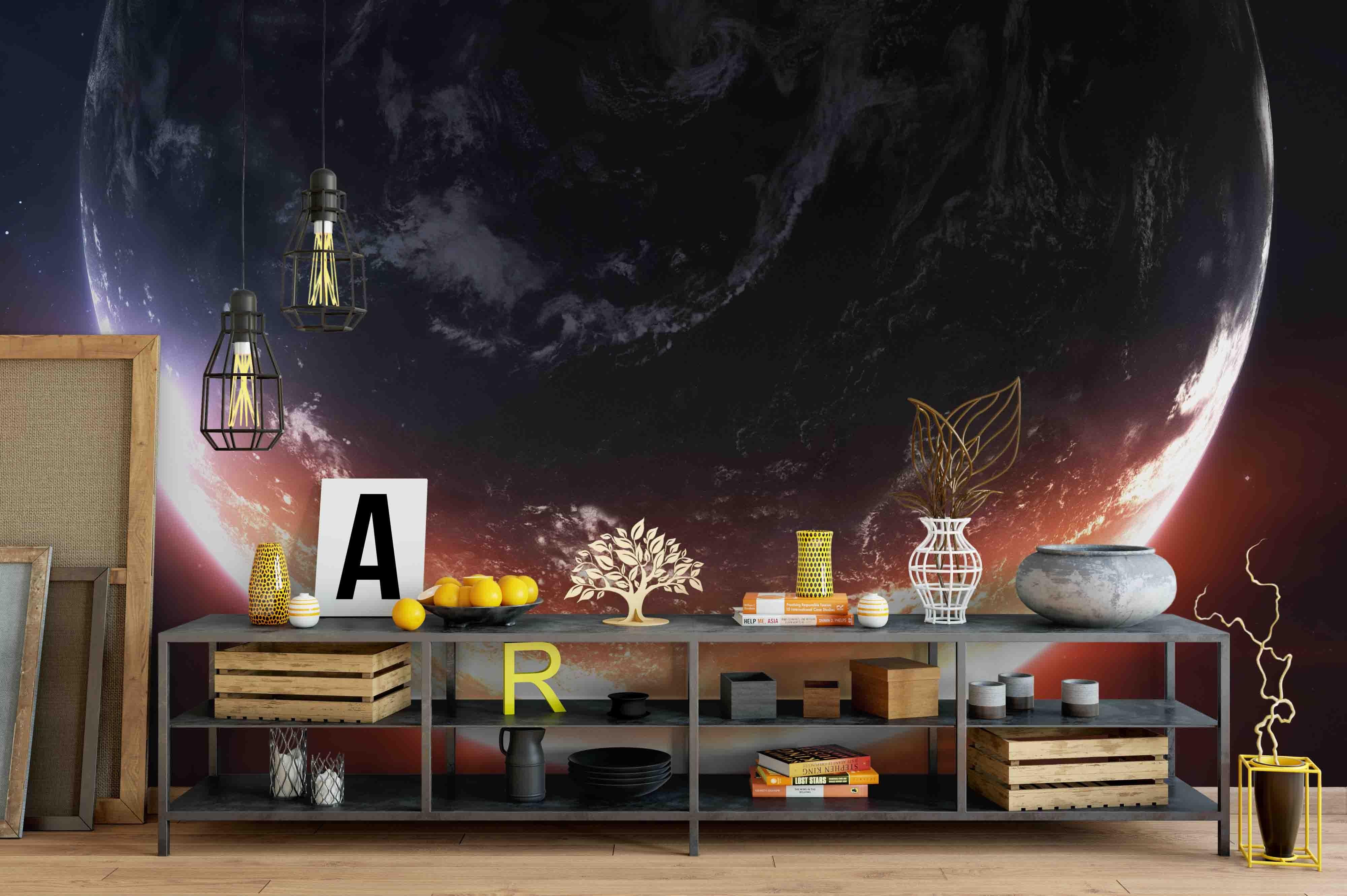 3D Astronaut Space Wall Mural Wallpaper 108- Jess Art Decoration