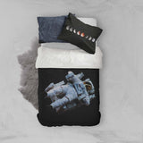3D Space Astronaut Quilt Cover Set Bedding Set Pillowcases 77- Jess Art Decoration