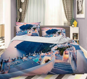 3D Seaside Scenic Quilt Cover Set Bedding Set Pillowcases 63- Jess Art Decoration