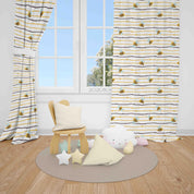 3D Cartoon Animal Bee Kids Curtains and Drapes LQH 53- Jess Art Decoration
