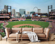 3D Busch Stadium St.Louis Wall Mural Wallpaper GD 1564- Jess Art Decoration