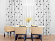 3D Simple Black Tree Illustration Curtains and Drapes GD 158- Jess Art Decoration