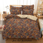3D Retro Floral Pattern Quilt Cover Set Bedding Set Duvet Cover Pillowcases 62- Jess Art Decoration