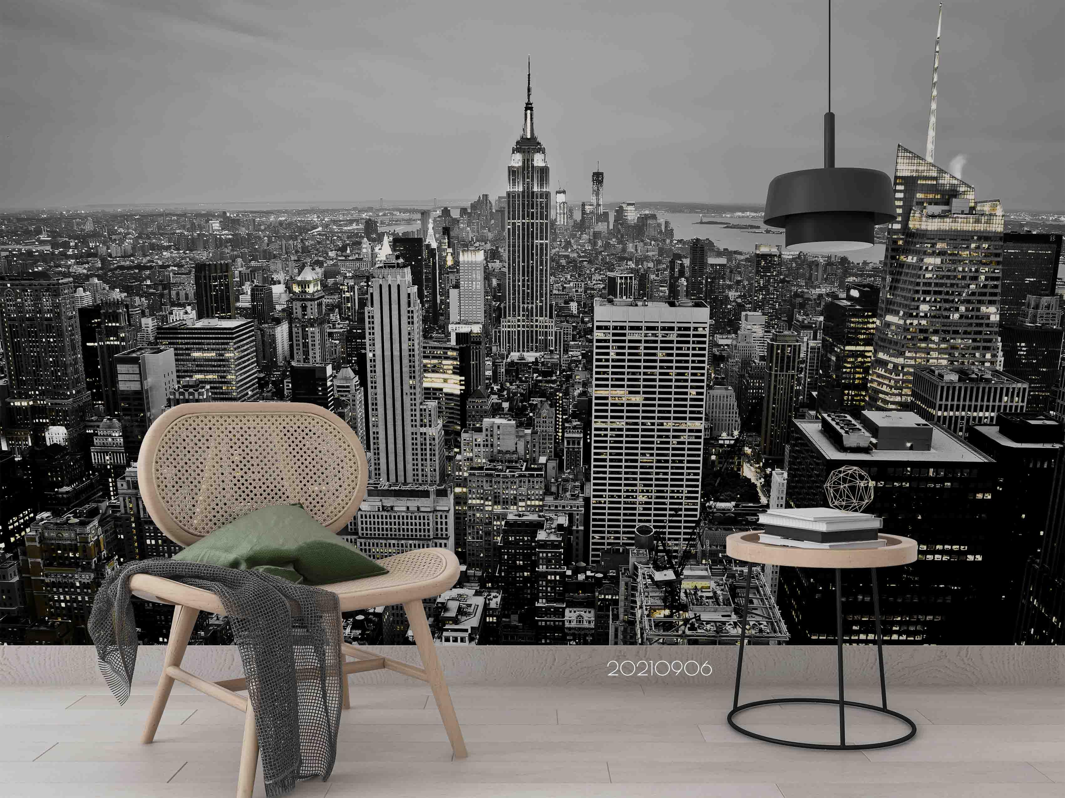 3D City Building Landscape Wall Mural Wallpaper LQH 511- Jess Art Decoration