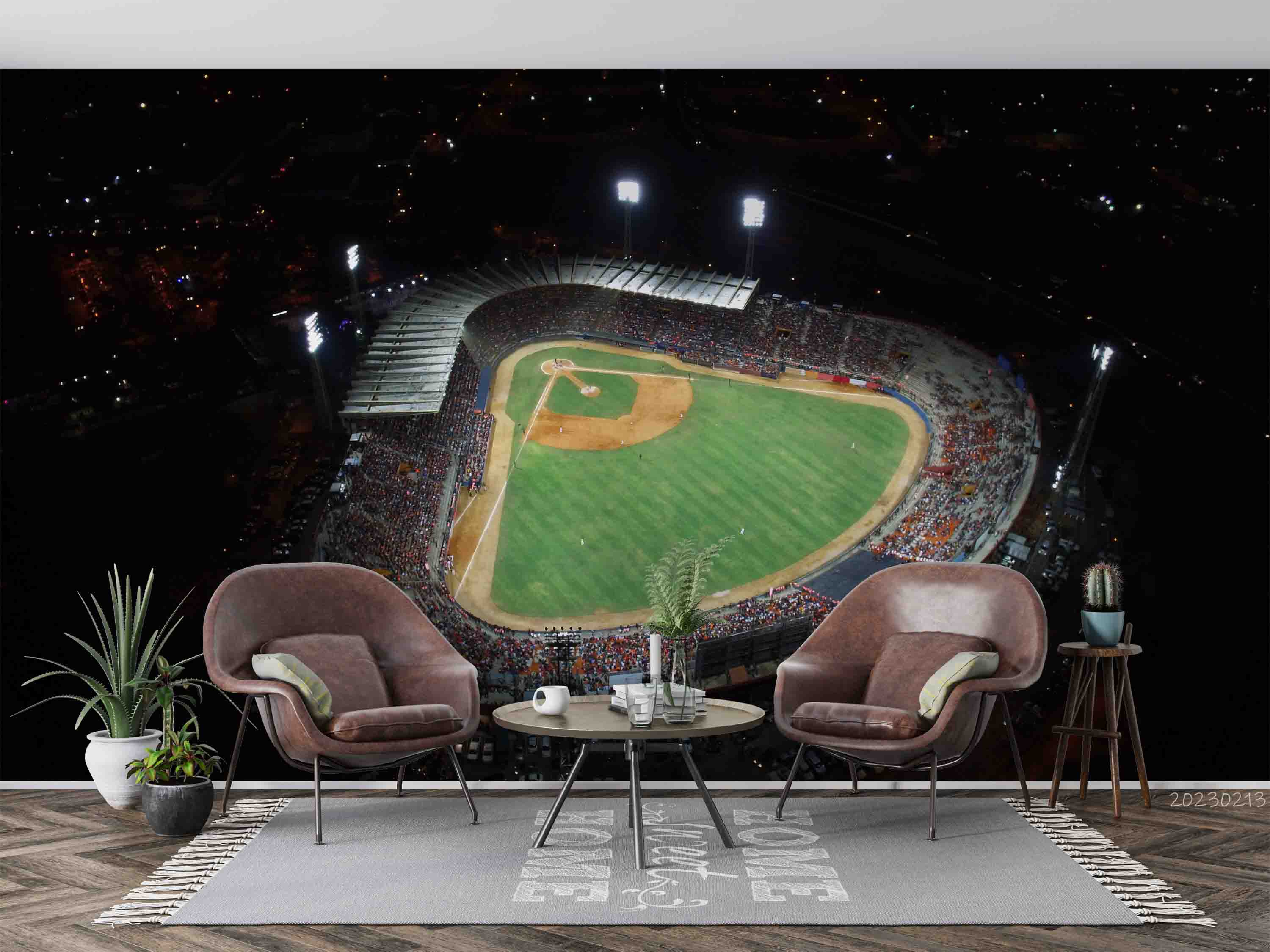 3D Stadium Maracaibo Venezuela Wall Mural Wallpaper GD 1522- Jess Art Decoration
