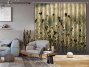 3D Landscape Nature Grass Outdoor Curtains and Drapes GD 3532- Jess Art Decoration
