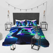 3D Marshmallow Rock Band Quilt Cover Set Bedding Set Duvet Cover Pillowcases JN 1194- Jess Art Decoration