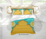 3D Abstract Geometric Decoration Quilt Cover Set Bedding Set Duvet Cover Pillowcases 270- Jess Art Decoration