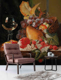 3D fruit grape pear wine glass wall mural wallpaper 75- Jess Art Decoration