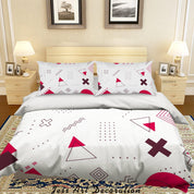 3D Abstract Color Geometry Quilt Cover Set Bedding Set Duvet Cover Pillowcases 104- Jess Art Decoration