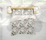 3D Pink Flowers Quilt Cover Set Bedding Set Pillowcases 14- Jess Art Decoration