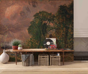 3D Forest Scenery Oil Painting Wall Mural Wallpaper GD 4508- Jess Art Decoration