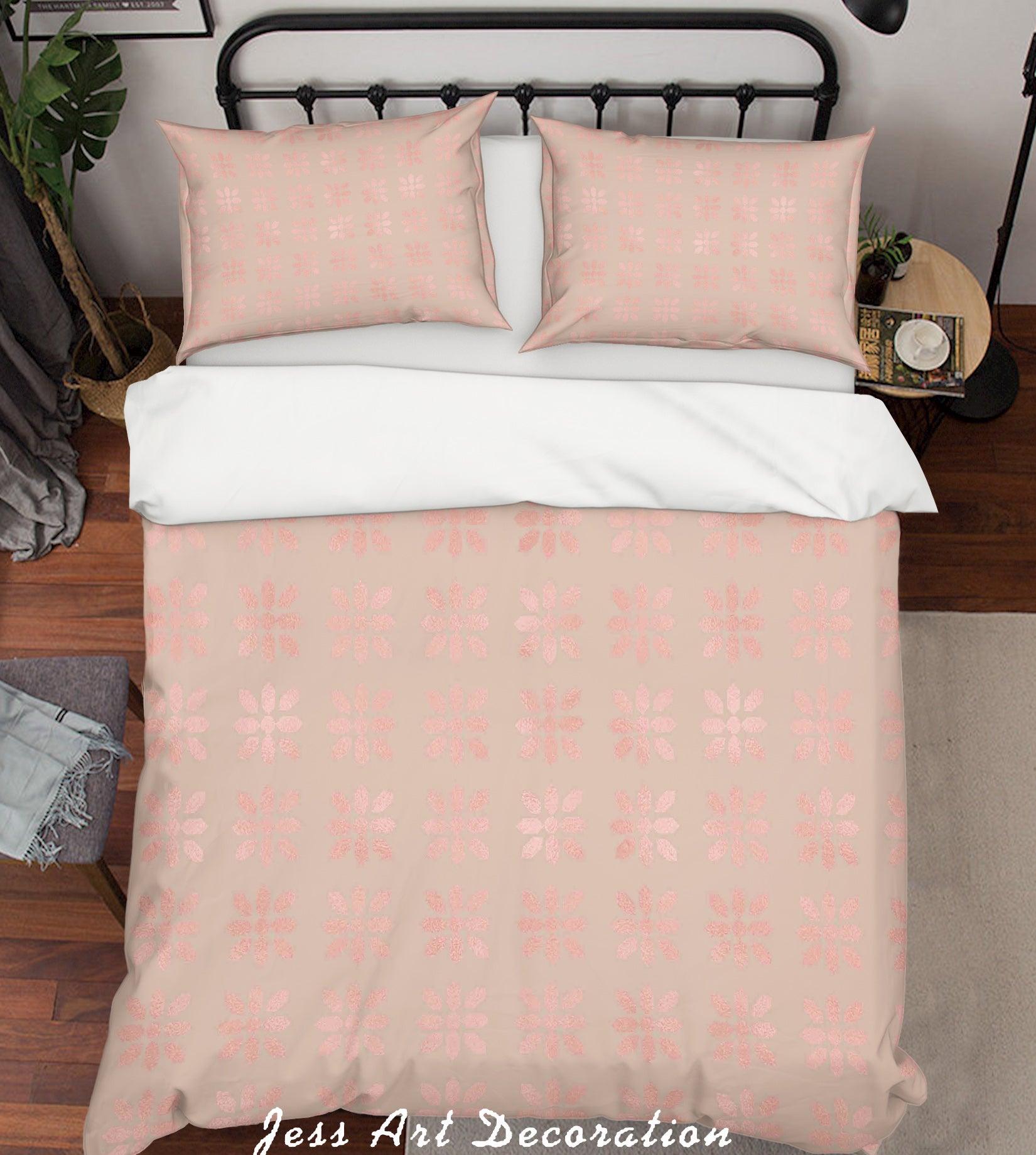 3D Abstract Cherry Blossom Quilt Cover Set Bedding Set Pillowcases 16- Jess Art Decoration