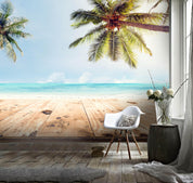 3D Tropical Beach Wall Mural Wallpaper 73- Jess Art Decoration
