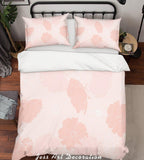 3D Pink Background Quilt Cover Set Bedding Set Pillowcases  83- Jess Art Decoration