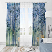 3D Landscape Oil Painting Curtains and Drapes LQH 64- Jess Art Decoration