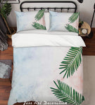 3D Green Leaf Quilt Cover Set Bedding Set Pillowcases 129- Jess Art Decoration