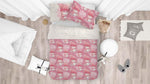 3D Red Cat Kitty Winter Quilt Cover Set Bedding Set Pillowcases 50- Jess Art Decoration