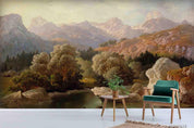 3D Landscape Oil Painting Wall Mural Wallpaper LQH 163- Jess Art Decoration